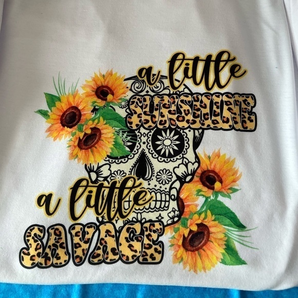 Hand Pressed!  BN Adult L Sublimation T-shirt - Picture 2 of 4